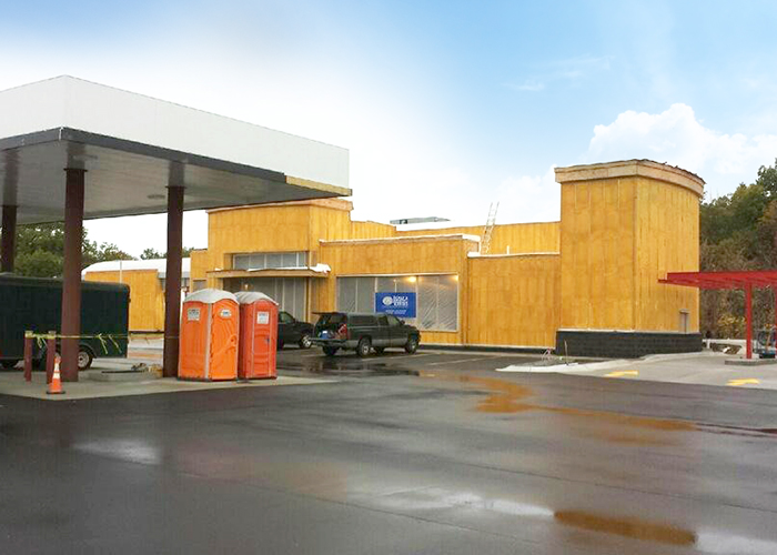 Gas Station Building